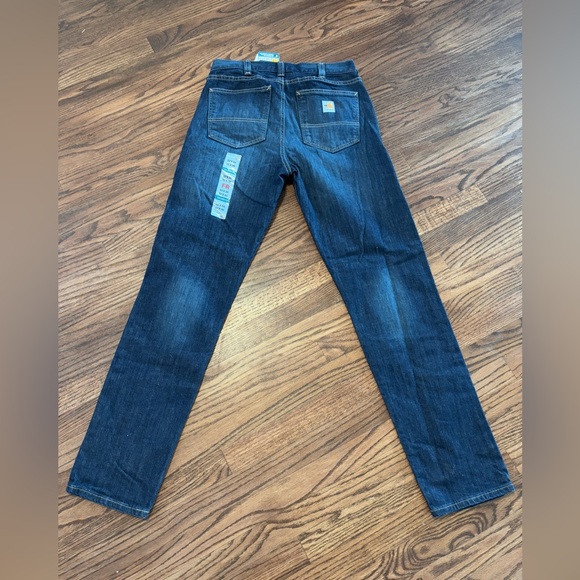 CARHARTT 32x34 RUGGED FLEX RELAXED FIT LOW RISE 5-POCKET TAPERED JEAN - Picture 3 of 3